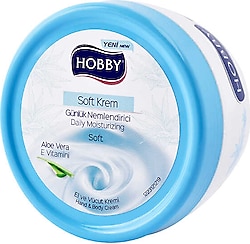 Hobby Soft Aloe Vera El ve Vücut Bakım Kremi 250 ml