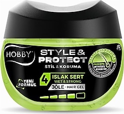Hobby Style & Protect Islak Sert Saç Jölesi 400 ml