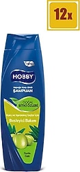 Hobby Şampuan Zeytin Özlü 600 ml 12 Adet
