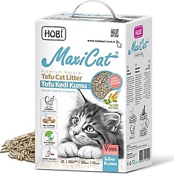 Hobipet Maxicat 8 lt Tofu Kedi Kumu