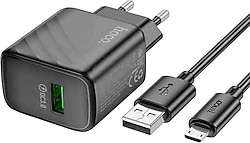 Hoco CS21A 18 W Type-C Kablolu Hızlı Şarj Aleti