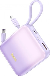Hoco Q23 Blade Mor 10000 mAh Hızlı Şarj Powerbank