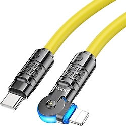 Hoco U118 1.2 m Type-C to Lightning Hızlı Şarj Kablosu