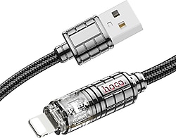 Hoco U122 Lantern 1.2 m USB to Lightning Hızlı Şarj Kablosu