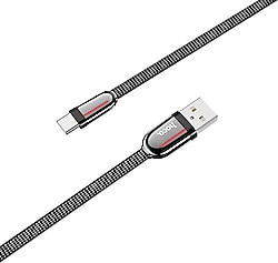Hoco U74 1.2 m USB to Type-C Hızlı Şarj Kablosu