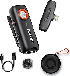 Hohem MIC-01 Lightning Wireless Yaka Mikrofonu