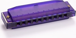 Hohner M1110P Translucent Purple Harp Do Majör Mızıka