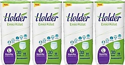 Holder Emici Külot Büyük Boy L 30'lu 4 Adet Hasta Bezi
