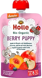 Holle Organik Berry Puppy Elma Şeftali Orman Meyveleri Püresi 100 gr