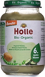 Holle Organik Patates Bezelye Kabak Püresi 190 gr