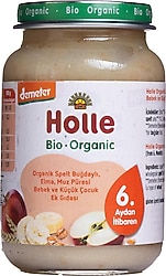 Holle Organik Spelt Buğdaylı Elma Muz Püresi 190 gr