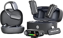 Hollyland Lark Max 2 Ultimate Combo 2 Kişilik Kablosuz Mikrofon