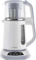 Homend Royaltea 1757H 1700 W Cam Demlikli Çay Makinesi