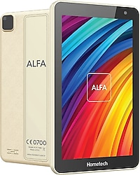 Hometech Alfa 7 Premium Pro 32 GB 7" Altın Sarısı Tablet
