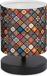 Homing AYD-3248 Tasarım Çini Desenli Mini Abajur