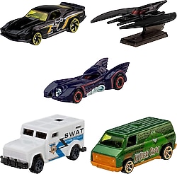 Hot Wheels Batman 5'li Araba Seti JLN10