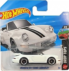 Hot Wheels Drop Tops Porsche 911 Turbo Cabriolet JJJ22