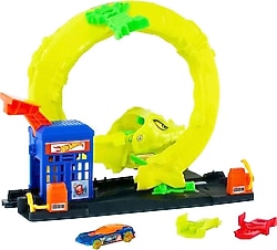 Hot Wheels Düşman Yaratıklar Oyun Seti Snake Spiral Attack JBM63