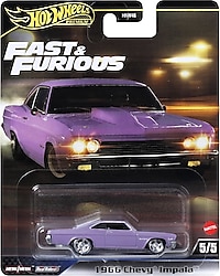 Hot Wheels Fast and Furious Premium 1966 Chevy Impala HNW46-JBL95