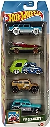 Hot Wheels Getaways 5'li Araba Seti JBJ77