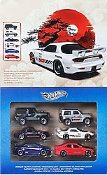 Hot Wheels Japon Temalı Çoklu Arabalar JLB23