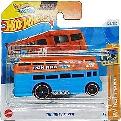 Hot Wheels Let's Race Fast Transit Trouble Decker HTD46