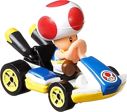 Hot Wheels Mario Kart Karakter Araçlar Toad GBG25-GJH63