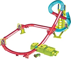 Hot Wheels Neon Yarışlar Çoklu Yarış Heyecanı Pist Seti HPC07