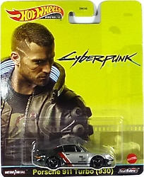 Hot Wheels Premium Cyberpunk Porsche 911 Turbo DMC55-HCP04