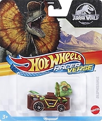 Hot Wheels RacerVerse Jurassic World Dilophosaurus HKB86-HKD34