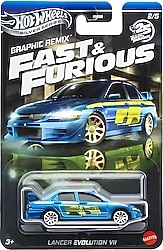 Hot Wheels Silver Series Fast and Furious Lancer Evolution III HNR88-JBY47