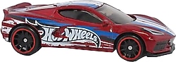 Hot Wheels Stars Stripes Series 2020 Corvette GRT01-HRW66