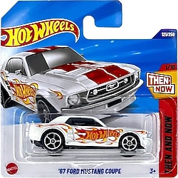 Hot Wheels Then and Now '67 Ford Mustang Coupe HYY62