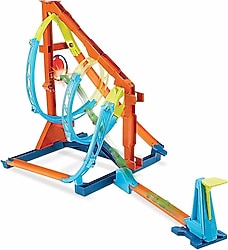 Hot Wheels Track Builder Unlimited Spiral Dönüşlü Pist HDX79