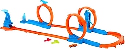Hot Wheels Track Creator Üçlü Döngü Paketi JDW39