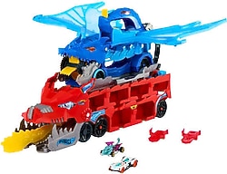 Hot Wheels Ultimate Çift Ejderha Taşıyıcı Tır JBM72