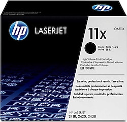 HP 11X Q6511X Siyah Toner