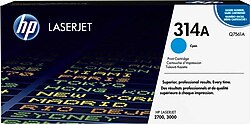 HP 314A Q7561A Mavi Toner