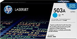 HP 503A Q7581A Mavi Toner