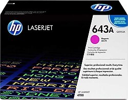 HP 643A Q5953A Kırmızı Toner