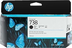 HP 738 498N4A Siyah Kartuş