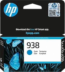 HP 938 4S6X5PE Mavi Kartuş