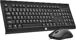 HP KM100 1QW64AA Kablolu Klavye Mouse Seti