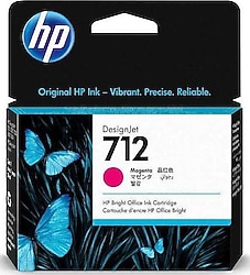 HP 712 3ED68A Kırmızı Kartuş