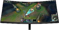 HP OMEN 34C G2 AV4C1E9 34" 1 ms WQHD Curved 180 Hz Oyuncu Monitörü