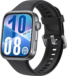 Huawei Watch Fit 4 Siyah Kauçuk Kayış Akıllı Saat
