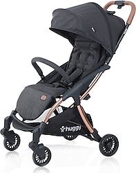 Huggy Easy Go Siyah Kabin Tipi Bebek Arabası