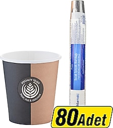 Huhtamaki Standart Karton Bardak 80'li Paket