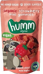 Humm Organic Çilekli Mini Küpler 30 gr