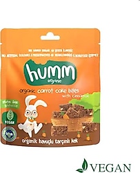 Humm Organik Havuçlu ve Tarçınlı Vegan Kek 30 gr